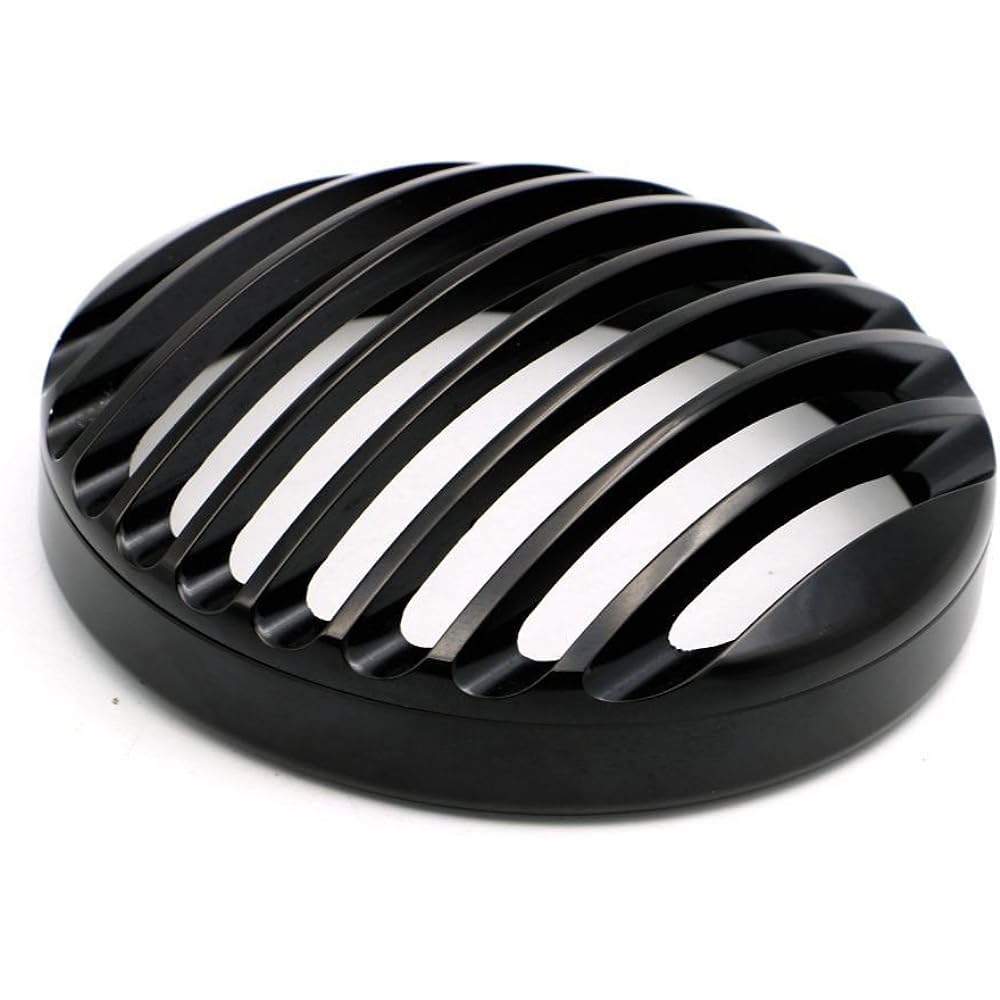 Cisung Metal Headlight Grill Cover HARLEY DAVIDSON SPORTSTER XL 883 1200 X48 Black