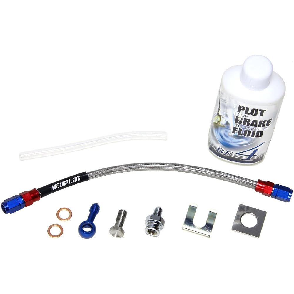 NEOPLOT Clutch Hose Clutch Line NEO NP24810 Stainless steel mesh hose with excellent durability and operability SUBARU Impreza (GRV/GBV)/Legacy B4 (BL5/BLE/BL9 modified 6MT car applied model C type-F type)/WRX