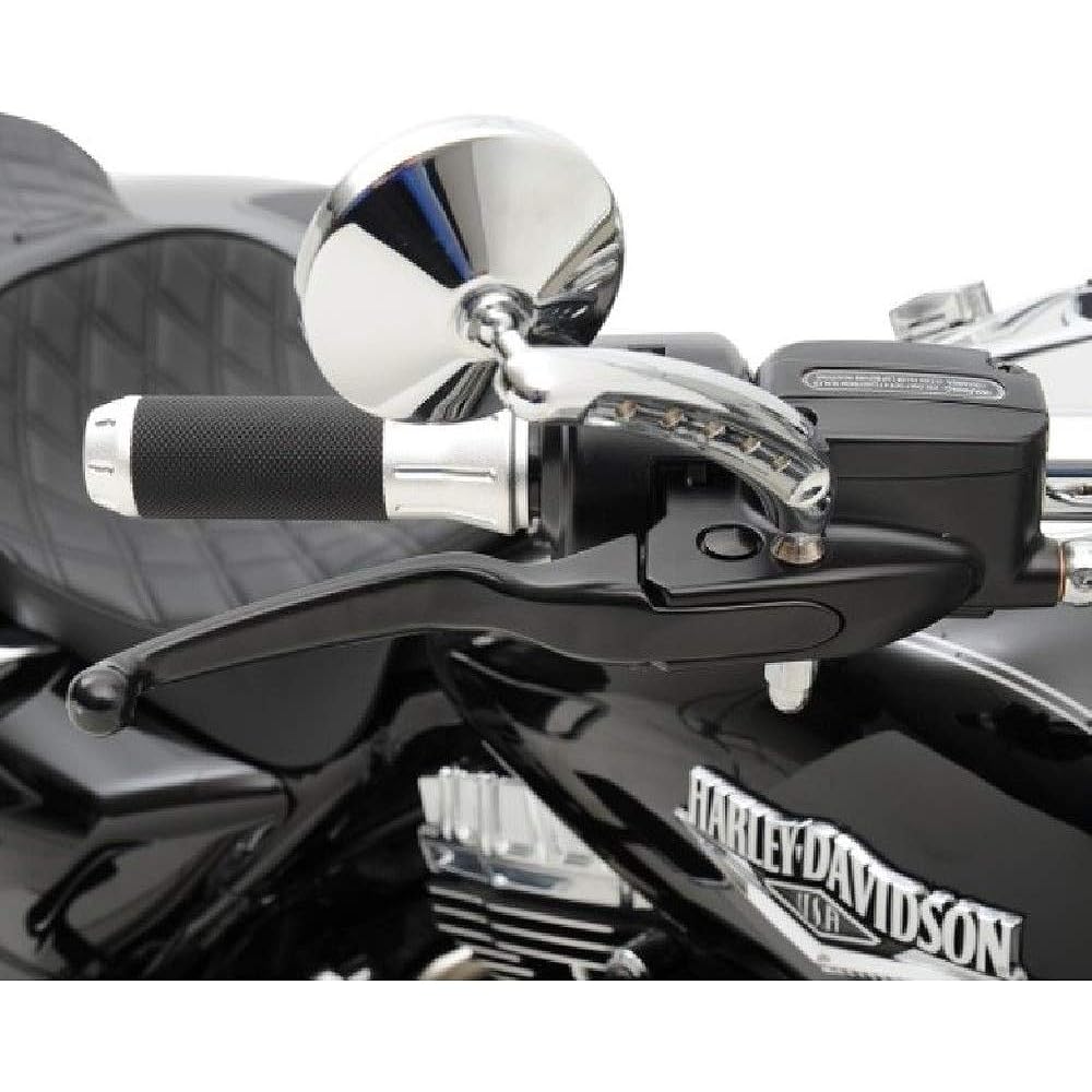 Drag Specialties Wide Blade Lever Left and Right Set for Harley, Matte Black, for 2008-2014 Touring Models (Excluding Hydraulic Clutch Specification) P-0610-0188