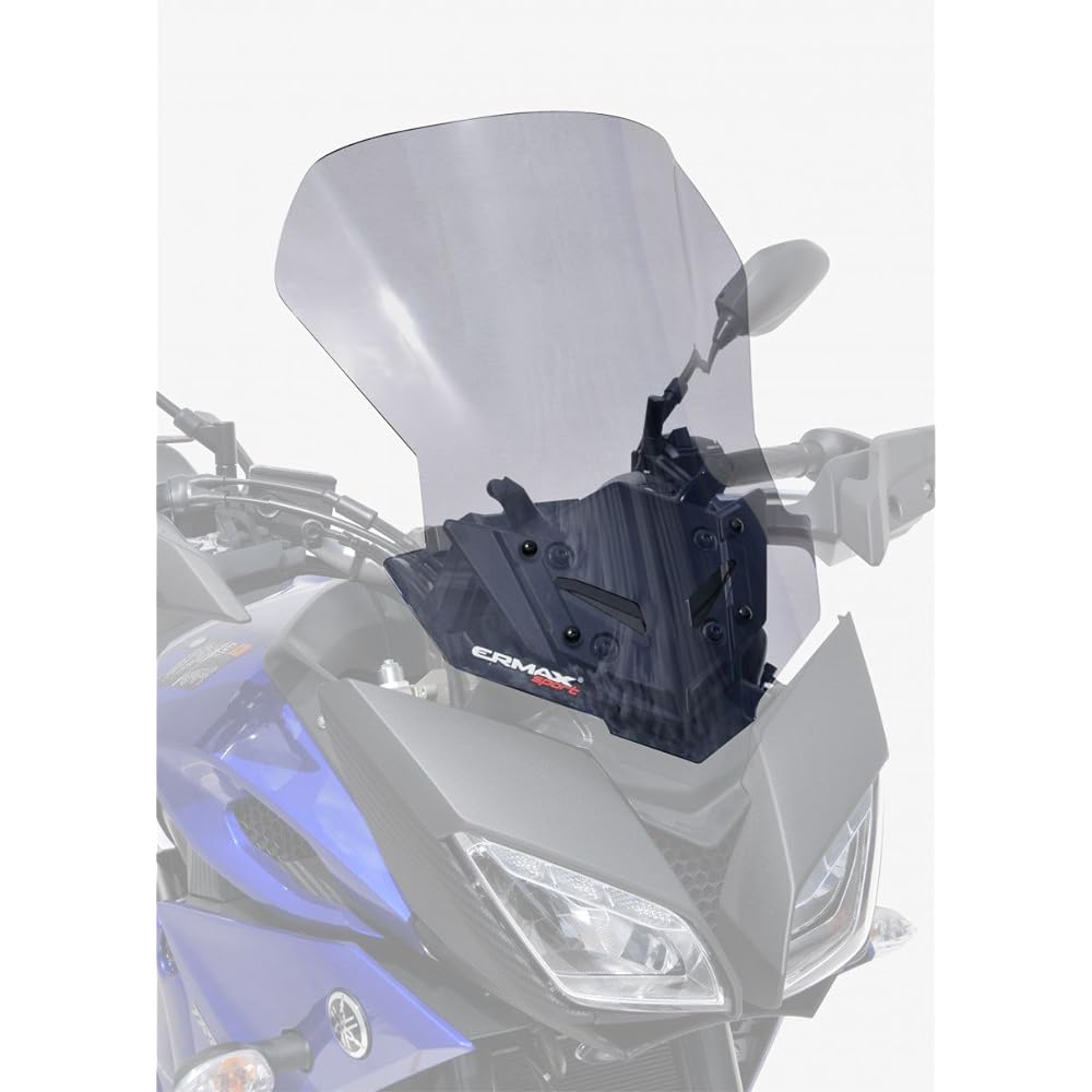 POSH Motorcycle Supplies Almax Screen High Protection Type Gray Clear MT-09 Tracer 962502-1