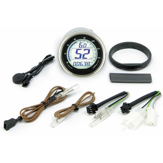 Special parts TAKEGAWA D type LCD speed & tachometer (for normal light case) Monkey/Gorilla/Ape 05-05-0039