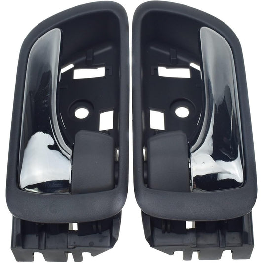 Car Parts Interior Interior Door Handle Left and right LH RH Driver Seat Toyotakuri 2002-2006 2.4L 3.0L 3.3L 39205-33030, 69206-33030 Car Parts (Color: Dark Grey, SIZE: Left Right Pair)