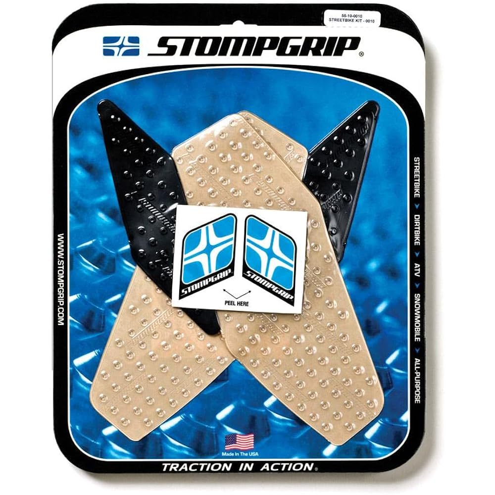 STOMPGRIP Traction Pad Tank Kit Hybrid VOLCANO YZF-R6 08-16 55-10-0010H
