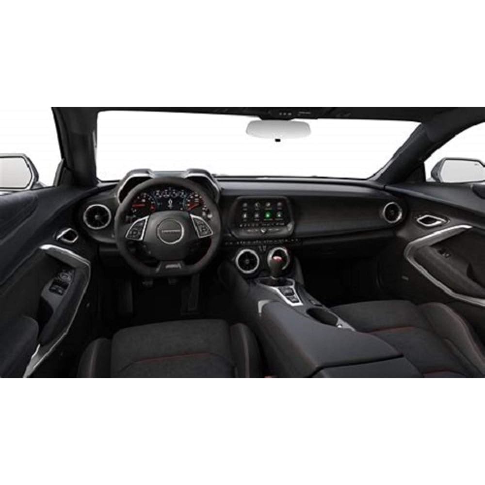 Carconsol Cover Plus Chevrolet Camaro 2016-2019 Fleece Center Armrest Console Cover Cover US Black