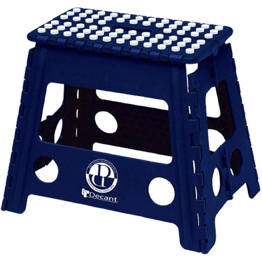 DECANT Wax Up Stepladder Surfboard Stand Decant MultiStand BIG [Big Type] Normal + Wide Multi Stand Lightweight & Compact [1 Leg] (NAVY, Big)