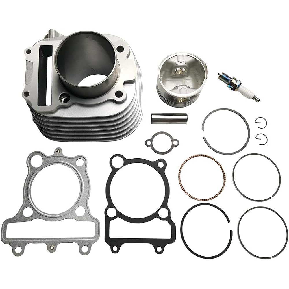 JINFANNIBI Cylinder Piston Ring Gasket Top End Rebuild Kit Compatible with Yamaha XT225 TTR225 TTR230 1992-2016