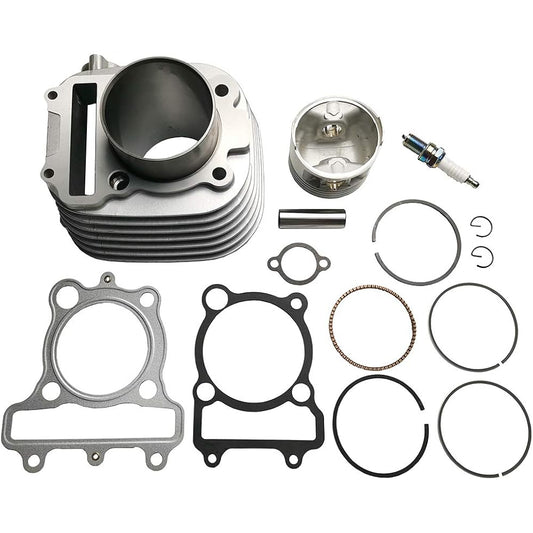 JINFANNIBI Cylinder Piston Ring Gasket Top End Rebuild Kit Compatible with Yamaha XT225 TTR225 TTR230 1992-2016