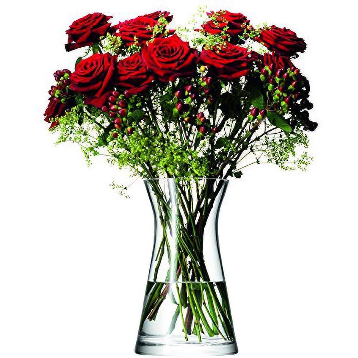 LSA Flower Vase Clear Height 29cm FLOWER G667-29-301