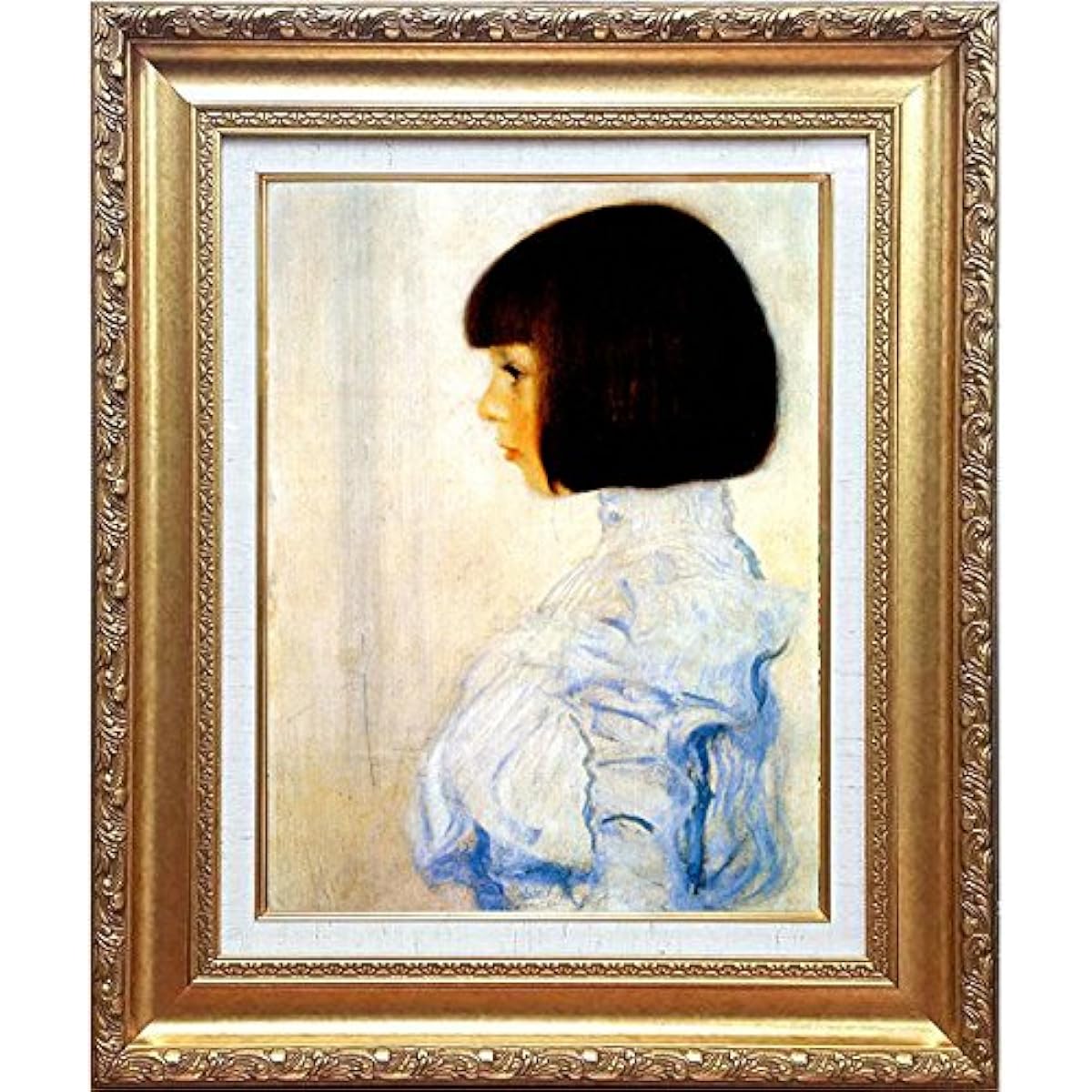 Gustav Klimt [World Famous Paintings Collection] "Portrait of Helene Klimt" Reproduction Figure Painting Female Painting Portrait Vienna Secession Helene Helena Helen Bobbed Girl Girl Turn of the Century Art [Reproduction Painting] [B4342]
