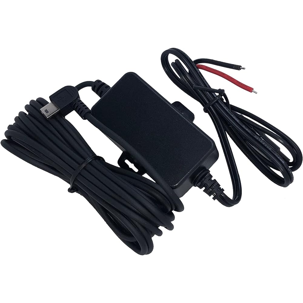 YUPITERU Drive Recorder Option 5V Converter Direct Power Cord OP-E1149 For 12V Vehicles Approx. 4m YUPITERU