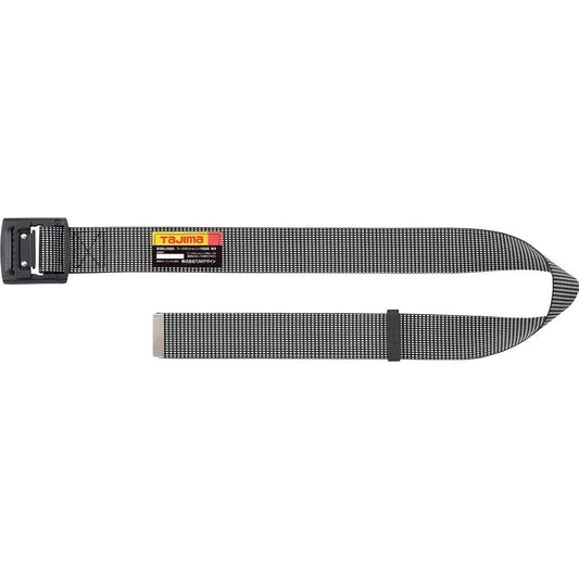 Tajima New Standard Safety Belt Torso Belt M Size Dot White BAM125-DWH Length 125cm Lightweight aluminum finger buckle that is easy to operate even with leather gloves Special thick nylon belt with strong waist