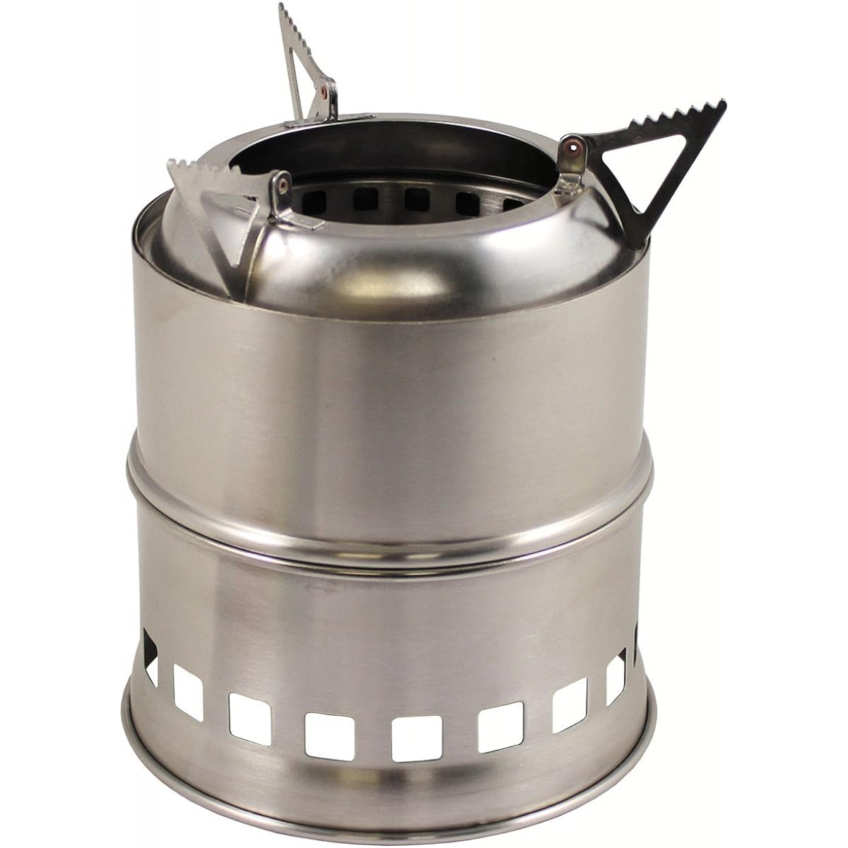 FOX OUTDOOR Bonfire Stand FOREST Windshield with Trivet, Assembly Type, Stainless Steel, Storage Bag Included