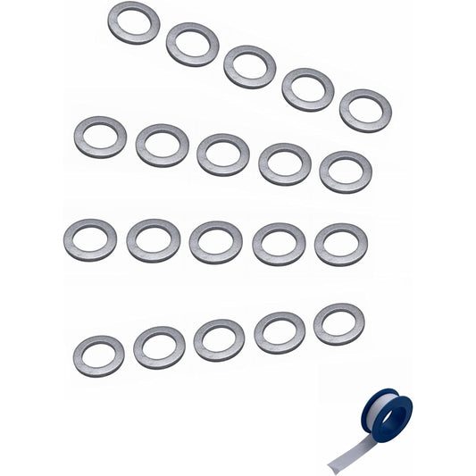 94109-12000 M12 12.2mm ID aluminum oil crash WSHER drain plug gasket Honda GCV160 GX340 GX390 11 13 HP CHAMPION Predator 389 390 439 459 CC