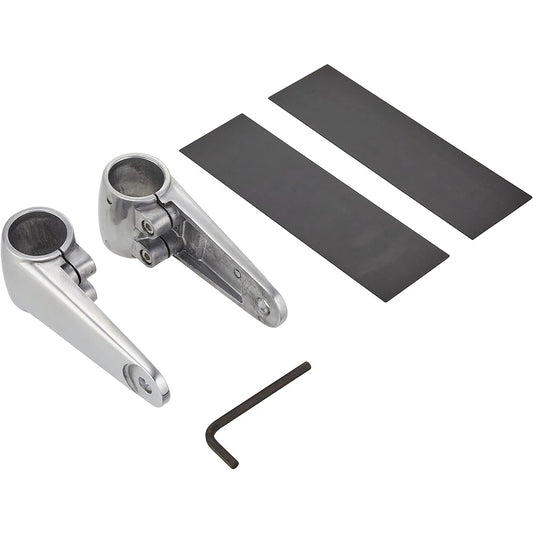 Kijima Motorcycle Bike Parts Classic Light Stay 33φ/35φ General Purpose Aluminum Buff 205-019A