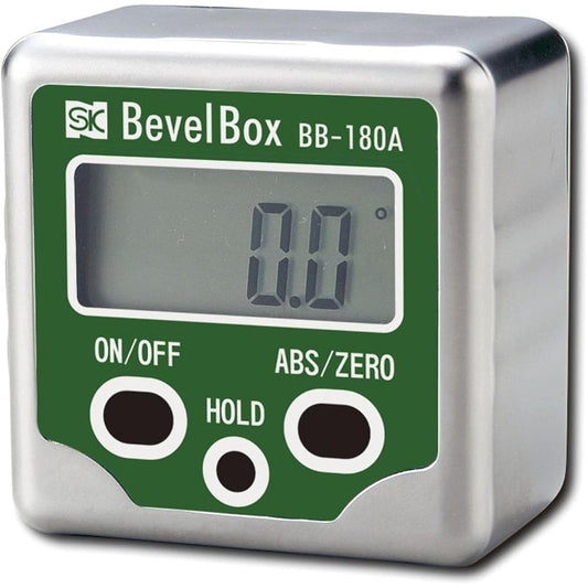 Niigata Seiki SK Bevel Box (Digital Angle Meter) with Absolute Measurement (Origin Memory) Mode ±180.0° BB-180A