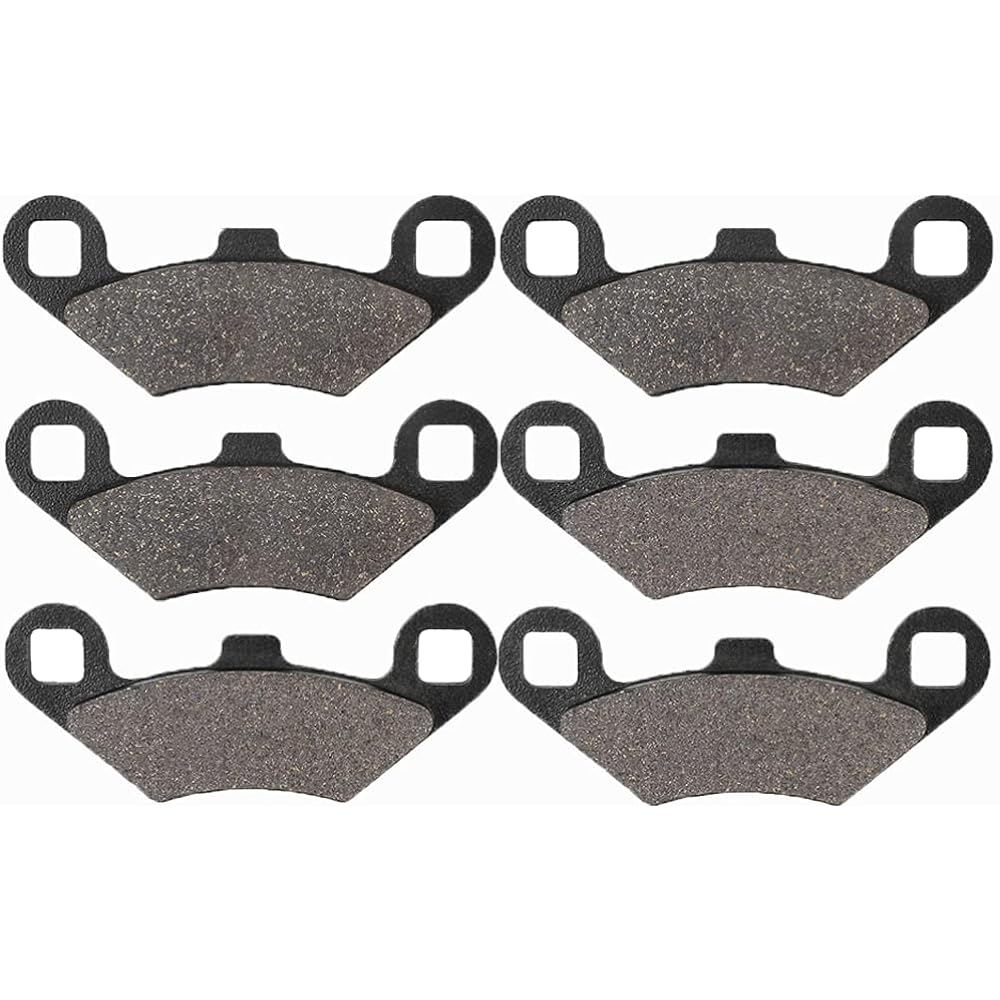 Brake Pads Polaris Sportsman 300 400HO 2008-2010 570EFI 2014-2020 800 EFI 2010-2014 Hawkeye 300 2007-2011 Outlaw Predator 500 Replacement 2202412 22 00465 2201398 2203452