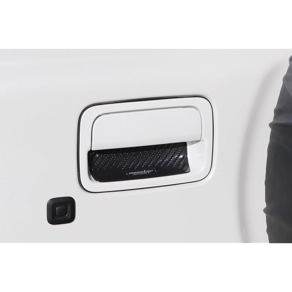 MONSTER SPORT Door Handle Protector Jimny [JB64W] / Jimny Sierra [JB74W] Set of 3 Scratch Prevention Door Handle Protection Made in Japan Black 792500-5500M
