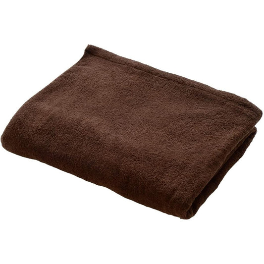 Imabari Towel Certified Large Towel Sheet Murakami Towel Approx. 230 x 140cm (12 colors) Made in Japan Professional Specifications Commercial Use 100% Cotton Plain Bedding (No.100 Mocha)