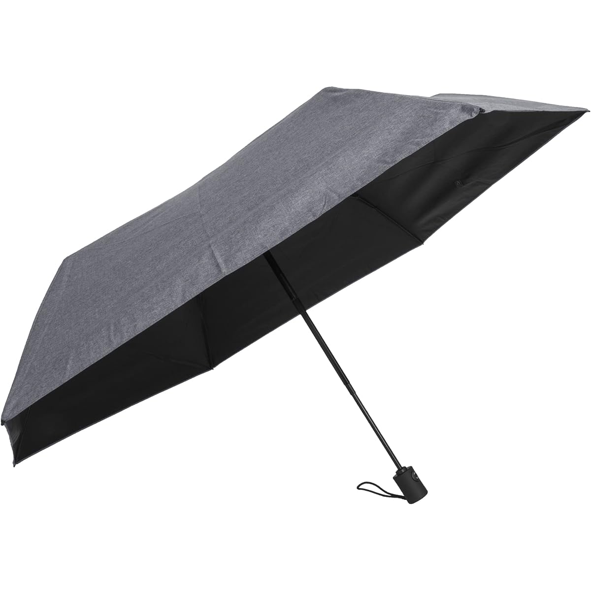 [aso] HEATBLOCK Chambray Folding Umbrella, Automatic Open/Close, Parasol, Rain Umbrella, Men's, Women's AM-HC232