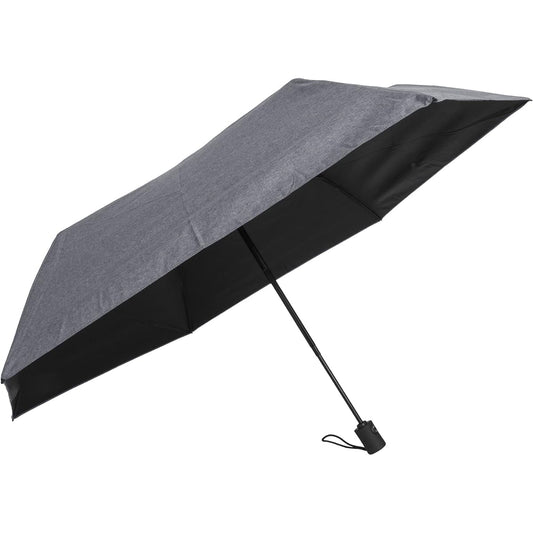 [aso] HEATBLOCK Chambray Folding Umbrella, Automatic Open/Close, Parasol, Rain Umbrella, Men's, Women's AM-HC232