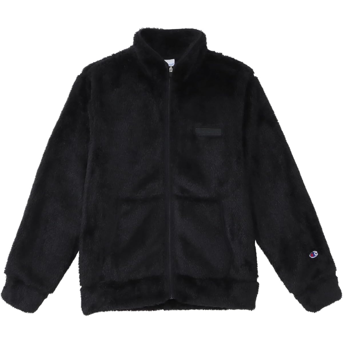 [Champion] Full Zip Jacket Boa Fleece Script Logo Embroidery Outerwear High Neck Basic C3-L616Z/C3-L616 Men's