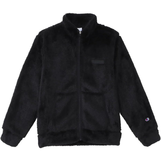 [Champion] Full Zip Jacket Boa Fleece Script Logo Embroidery Outerwear High Neck Basic C3-L616Z/C3-L616 Men's