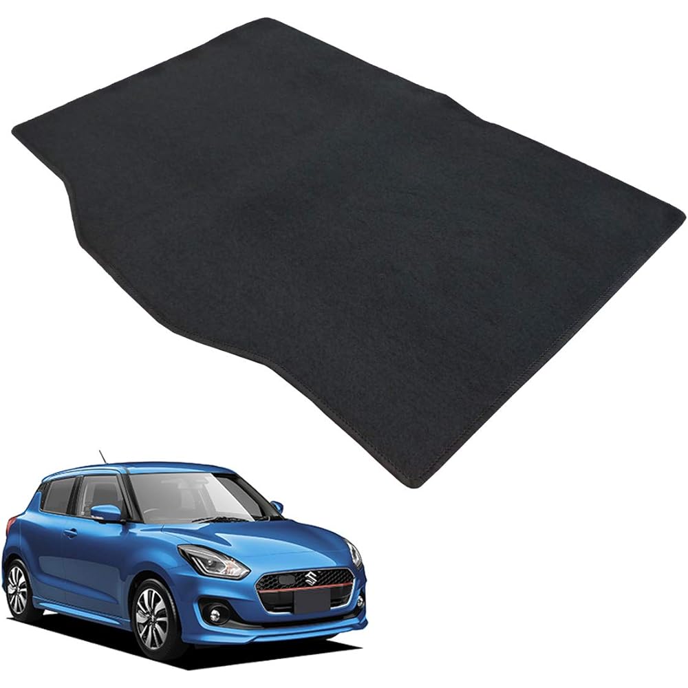 Fenice Car Mat Luggage Mat Domestic Production (Suzuki Swift ZC13S ZC43S 53 Series 83 Series / Swift Sport ZC33S) Black Non-Slip Shape Resistant to Slip Car Mat (Car Parts Specialty Store)