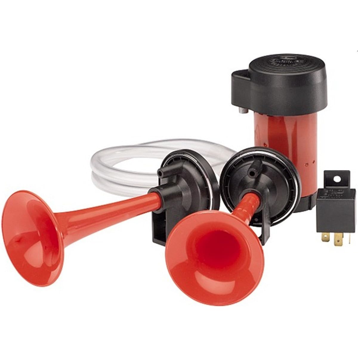 Hella 003001651 2-Trumpet 12V Air Horn Kit 003001651