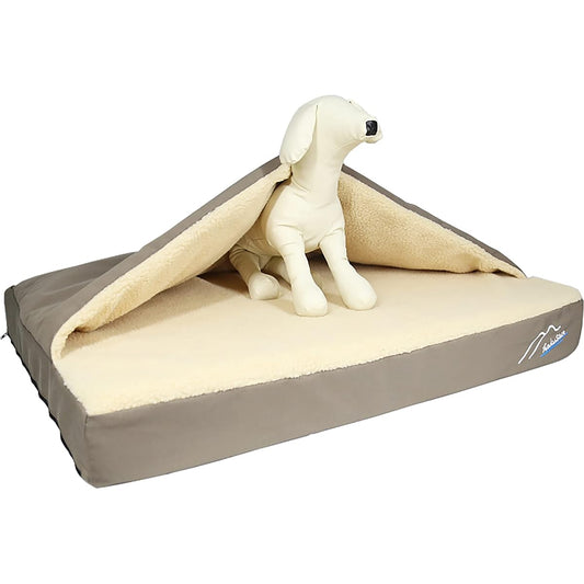 Hakusan First Dog Cushion (L, Brown)