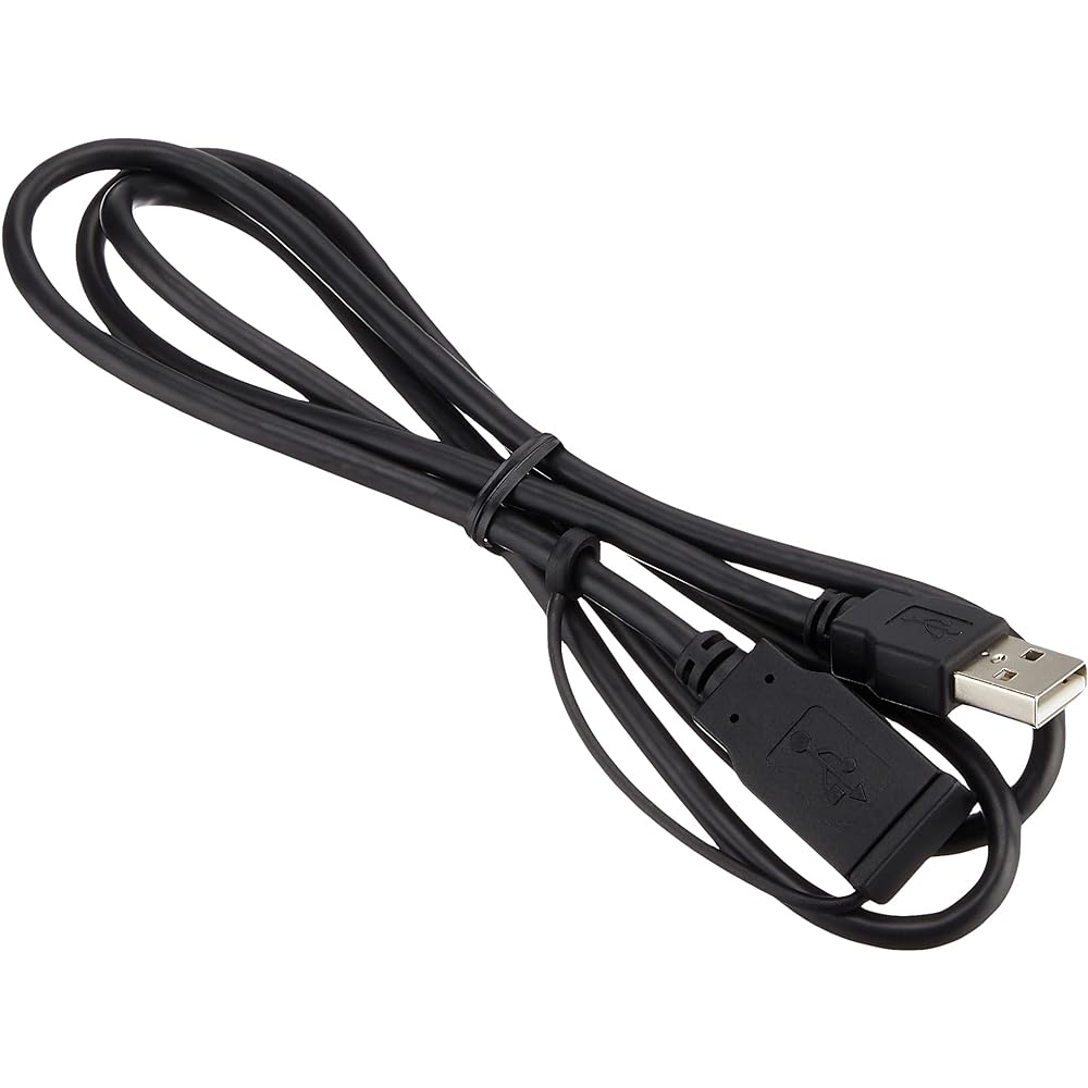 ENDY Car USB Extension Cable 1m <Type A Plug-Jack> EDG-0310