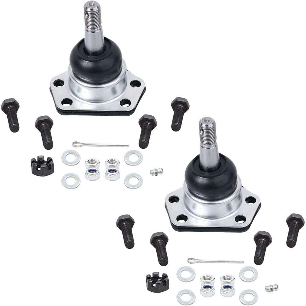 2WD track only -new 6 -piece front suspension kit -2 lower ball joints, 2 upper ball joints, 2 front swabrds end drinks.