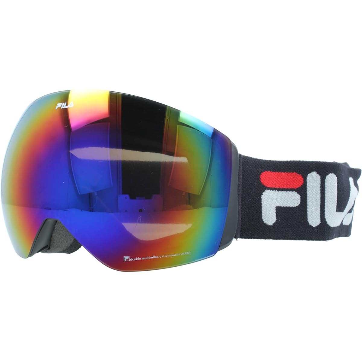 [Fila] Goggles Mirror Lens FLG 1222-1 UV Protection Anti-Fog Spherical Lens Double Lens Glasses Compatible Unisex Men Women Ski Goggles Snowboard Goggles Snowboarding