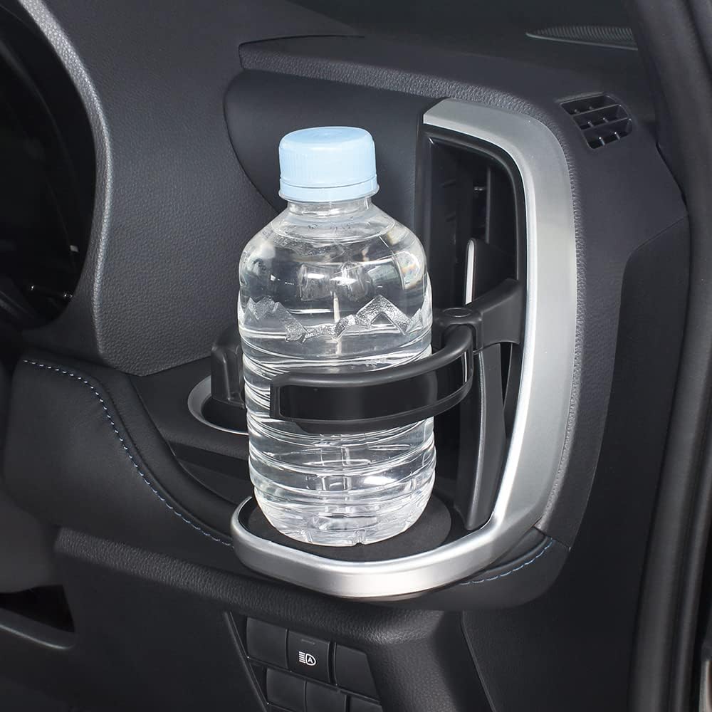 Tsuchiya Yak car model exclusive Toyota 90 series Noah Voxy exclusive air conditioner drink holder for driver's seat SY-NV12 Gray, Black