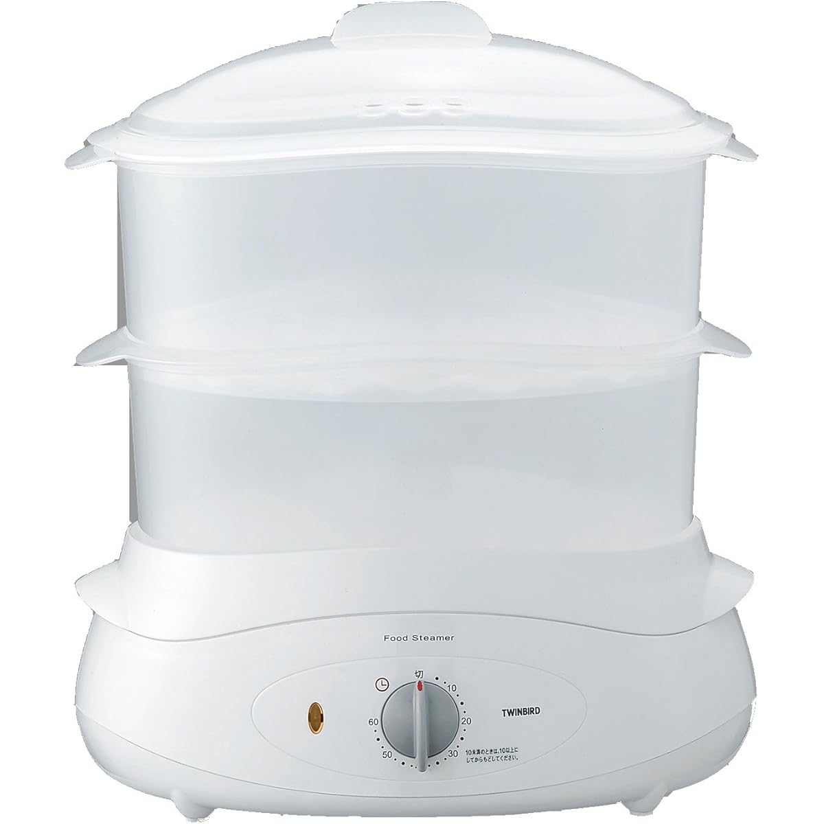 Twin Bird Steamer Food Steamer White SP-4138W