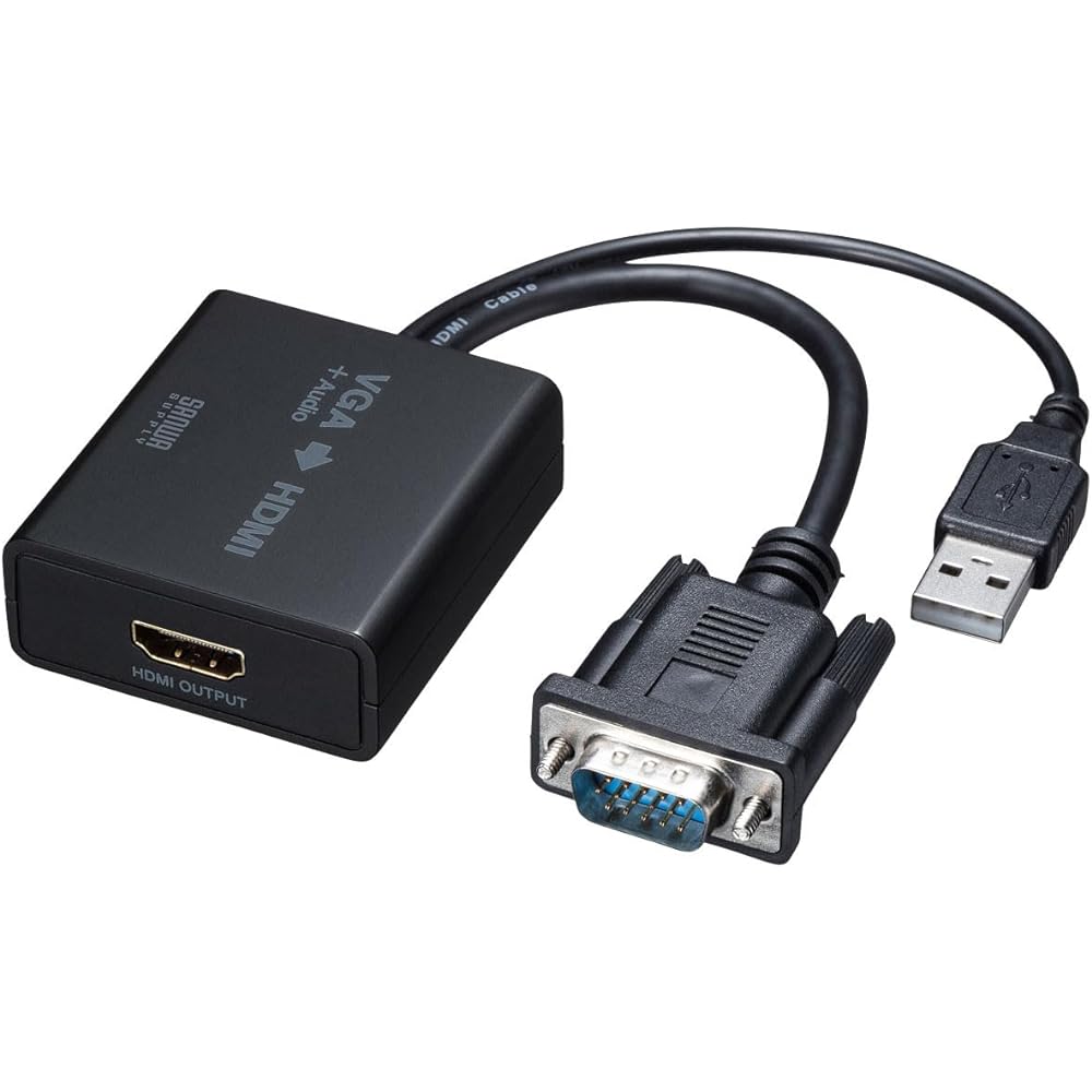 Sanwa Supply VGA signal HDMI conversion converter VGA-CVHD7