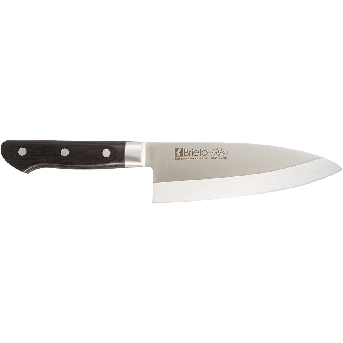 Kataoka Manufacturing Japanese Style Deba Knife Silver 165mm Made in Japan Brieto-M9pro Molybdenum Vanadium Steel M923