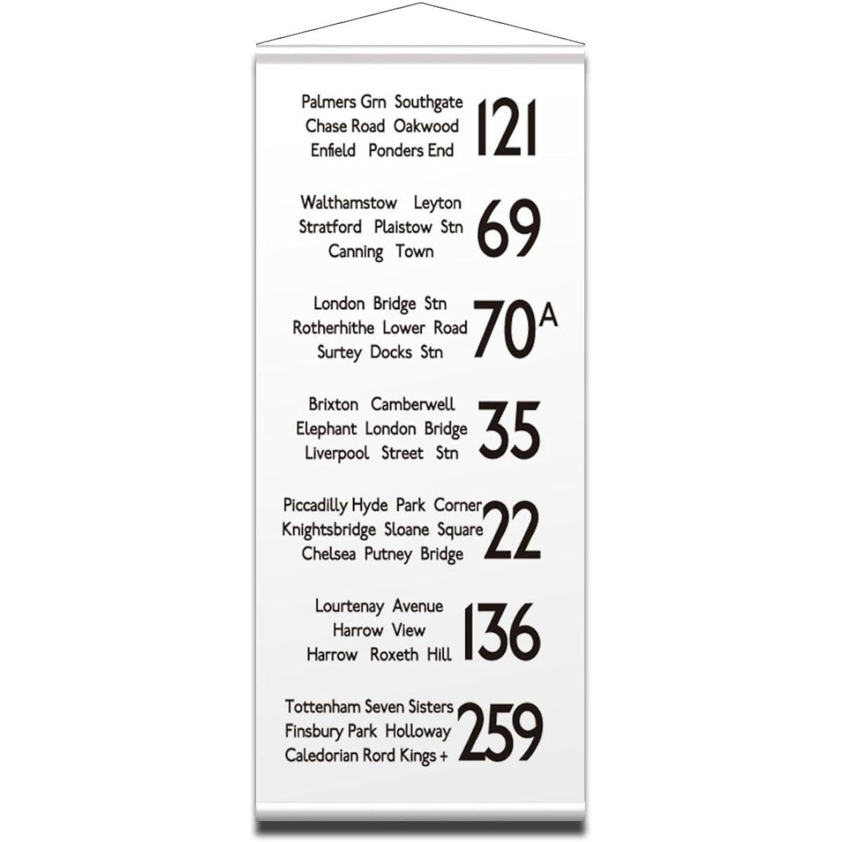 JIG Tapestry Bath Roll LONDON 2 (small size) IBR-51750