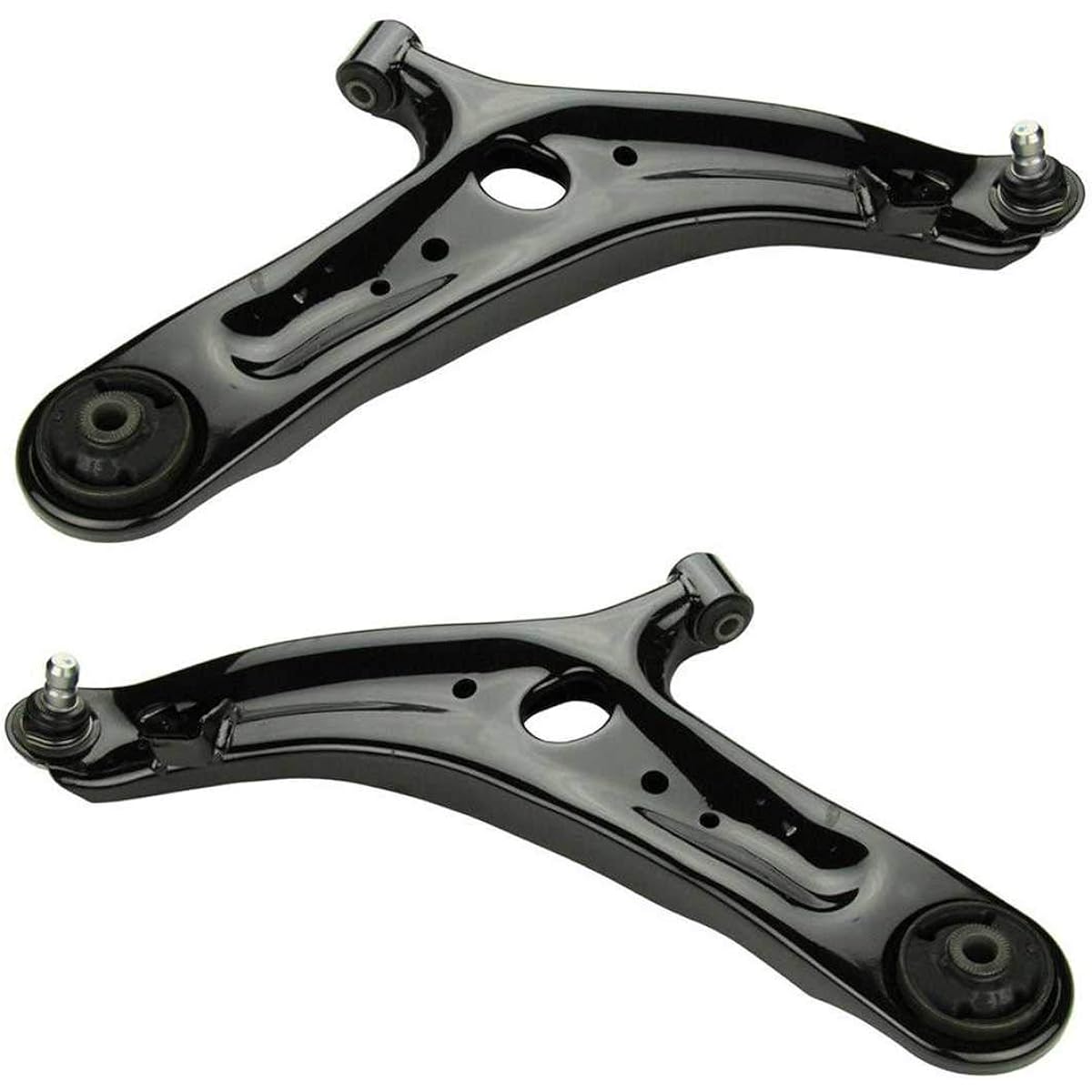 AutoShack ASCA76263 Front Lower Control Arms and Ball Joints Assembly with Bushings Pair of 2 Replacement for 2010 2011 2012 2013 Kia Soul 2.0L FWD