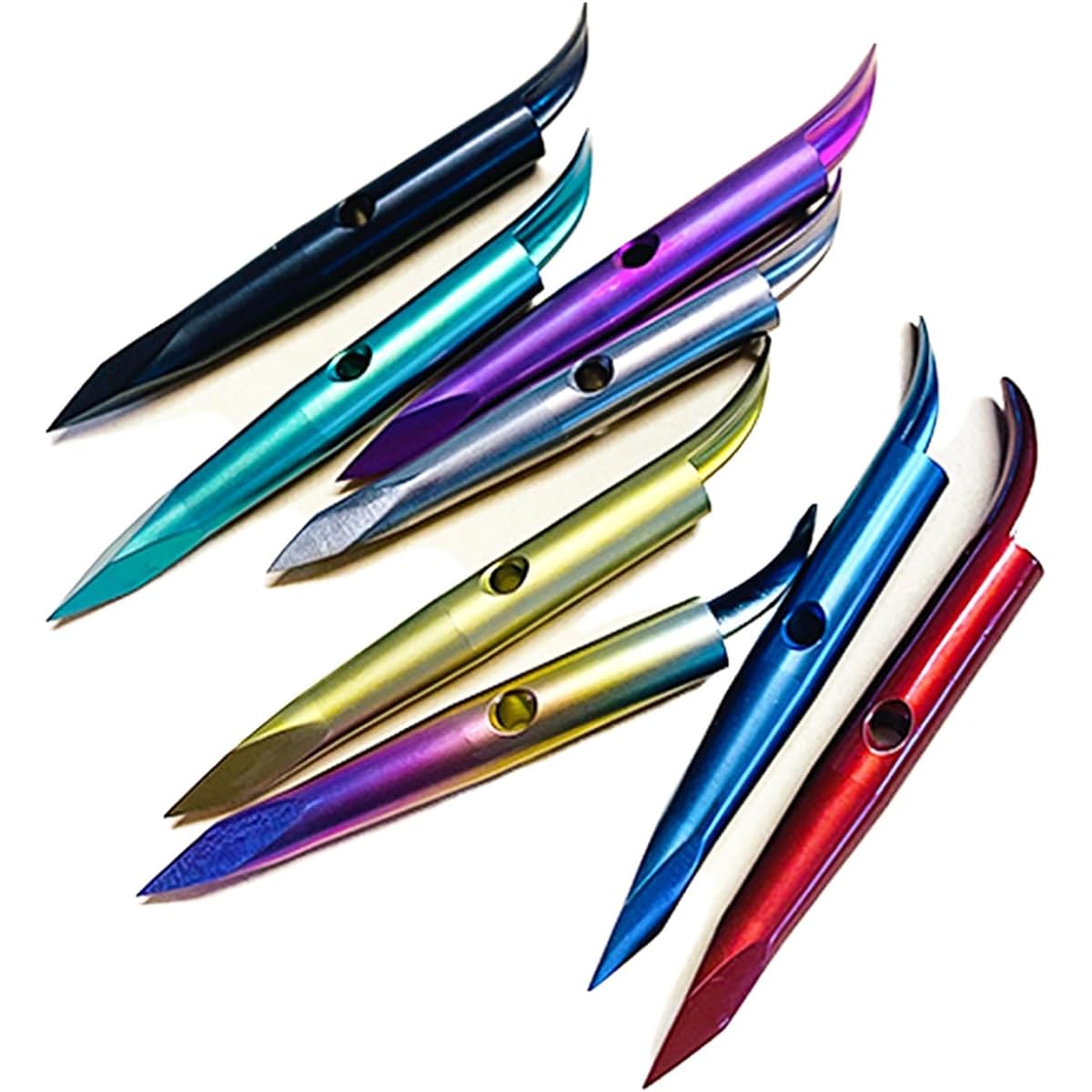 NoA 64 Titanium & Stainless Steel Vest Harpoon Tip 1 to 5 Fish Harpoon Free Diving Harpoon Harpoon Harpoon Hand Harpoon Spearfishing Underwater Gun Spearfishing