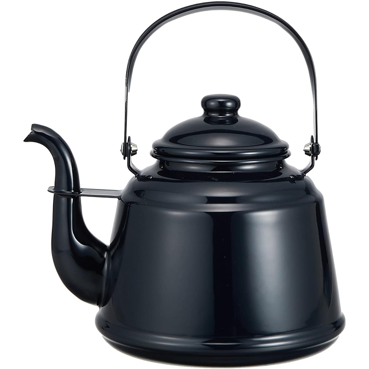 Dutch West Japan Retro Enameled Kettle IH Compatible Navy RTK-05 2.3L