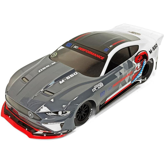 Bittydesign M-550 1/10 Pro No Prep Street Eliminator Drag Racing Body (Clear) BDYDG-M550