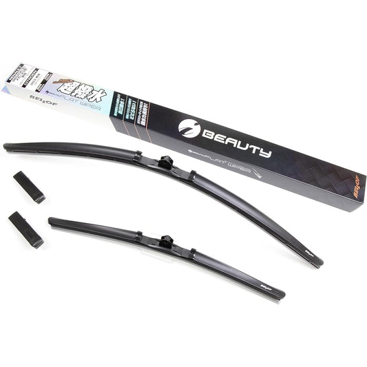 Wiper Blade Super Water Repellent For Citroen DS3 / Renault Megane 3 Type / Lutecia 3 Type [Please check the 3rd image] Driver side 600mm Passenger side 400mm For 1 car Eye Beauty S Flat Wiper IFW204