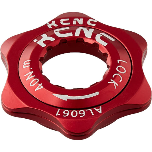 KCNC Lightweight Center Lock Adapter Compatible with 12mm Thru Axle