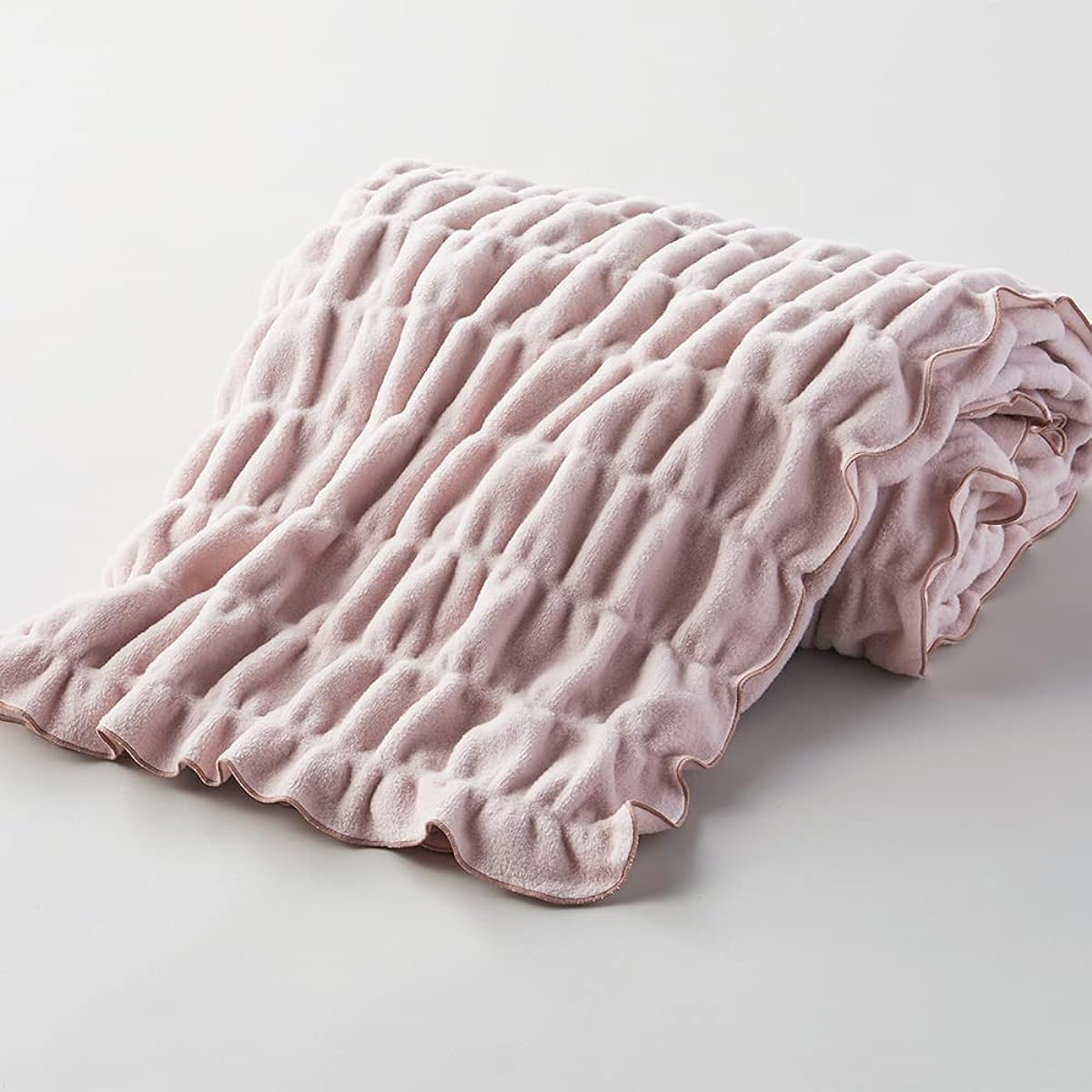 ZEPPIN Hug Warm Blanket Single Pink Beige