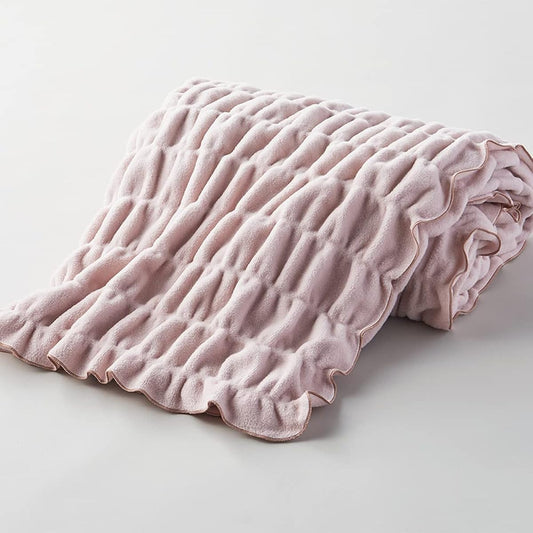 ZEPPIN Hug Warm Blanket Single Pink Beige