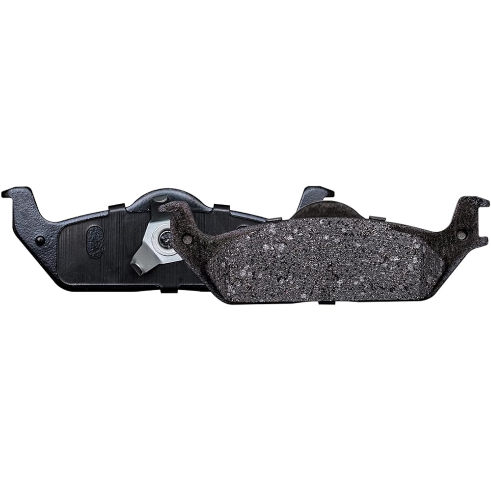 Detroit car axis-rear ceramic brake pad with hardware 2004 Ford F150 Newbo Distil-[2005-11 Ford F150]-2006-2008 Lincoln Mark LT