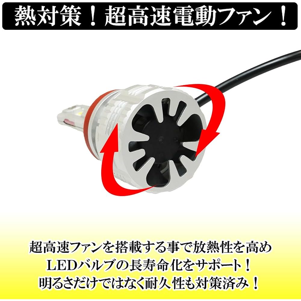 DSIC H8 H11 H16 LED Headlight Fog Lamp Explosive Light 24000LM White 6500K Vehicle Inspection Compatible 12V 24V Left and Right Set