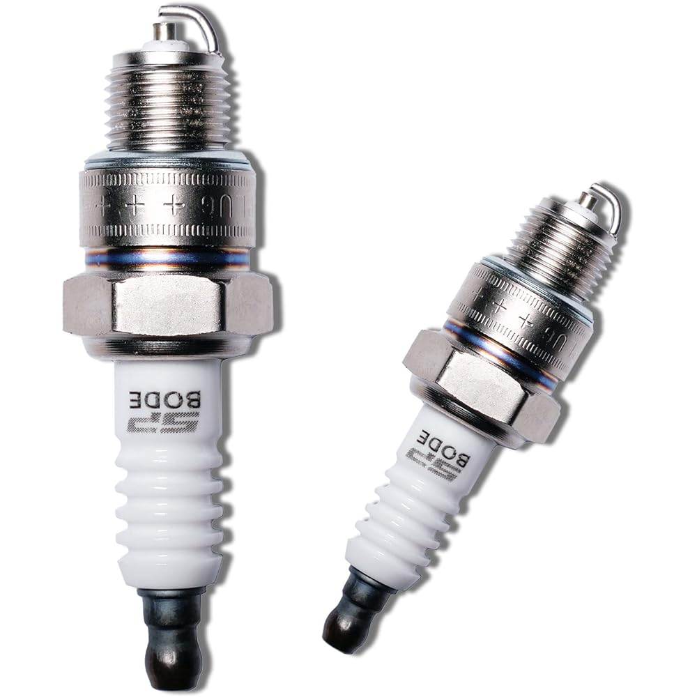 JMCHstore 2 Racing Spark Plug Coleman CT100U CC100X Mini Bike Predator 79cc Engine CK100 SK100 Go Kart Massimo MB100 E5TC E6TC E6RC (2 Pack)