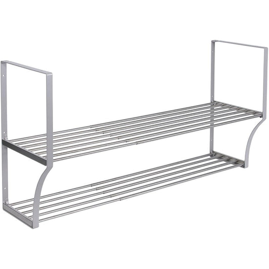 Takubo Kogyo Telescopic Pipe Shelf 2 Tiers Width 60~90cm TS2-90L