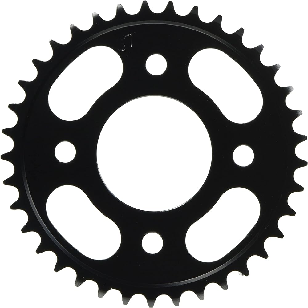 KITACO Driven Sprocket Rear Steel Black 38T Grom (JC92) Monkey 125 (JB03) etc. 535-1452038